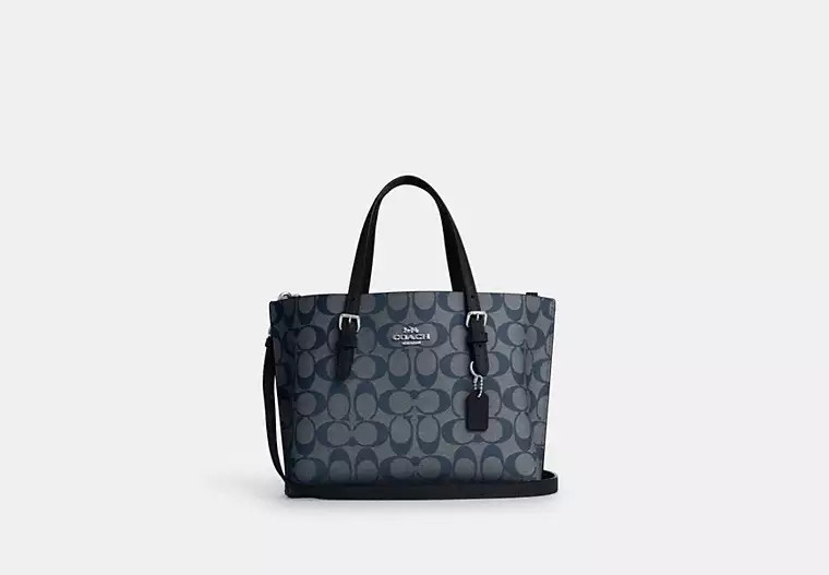 Mollie Tote Bag 25 In Signature Canvas | Coach Outlet US