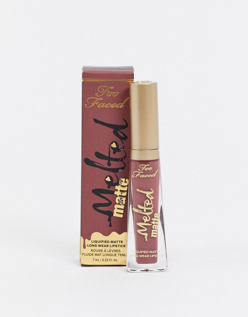Too Faced Melted Matte Liquified Matte Long-Wear Lipstick - Finesse-Purple | ASOS (Global)