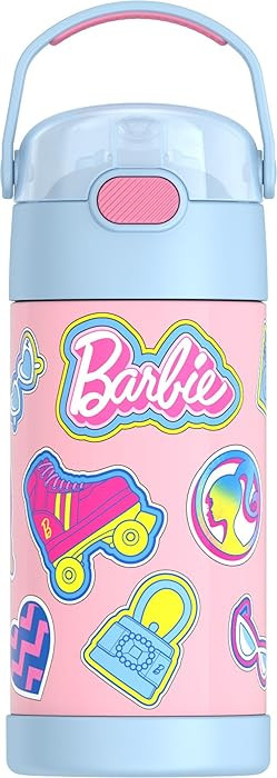 THERMOS FUNTAINER Water Bottle with Straw - 12 Ounce - Kids Stainless Steel Vacuum Insulated Wate... | Amazon (US)