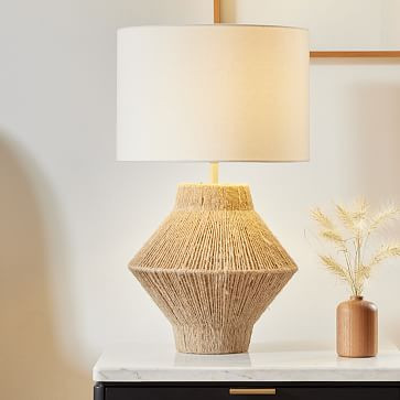Handwoven Jute Table Lamp | West Elm (US)