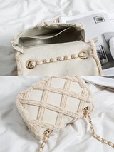 'Tasha' Texture Studded Chain Bag | Goodnight Macaroon