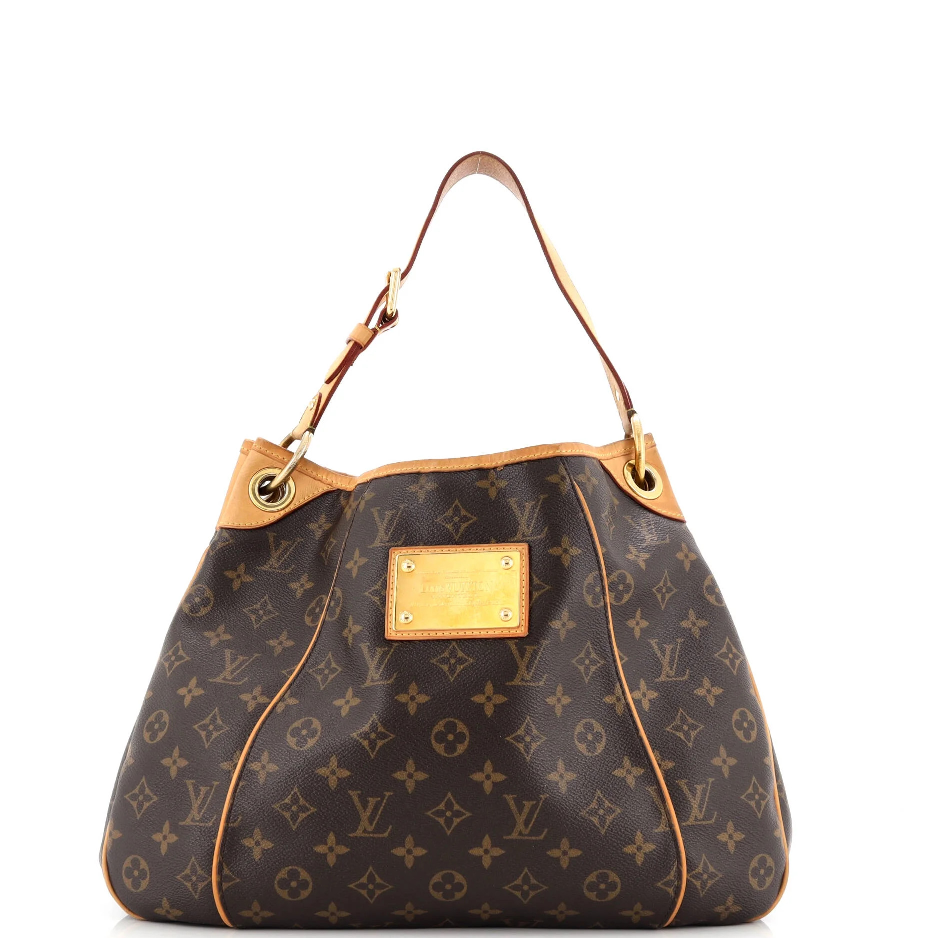 Pre-Owned Louis Vuitton Galliera Handbag Monogram Canvas PM By Rebag - Walmart.com | Walmart (US)