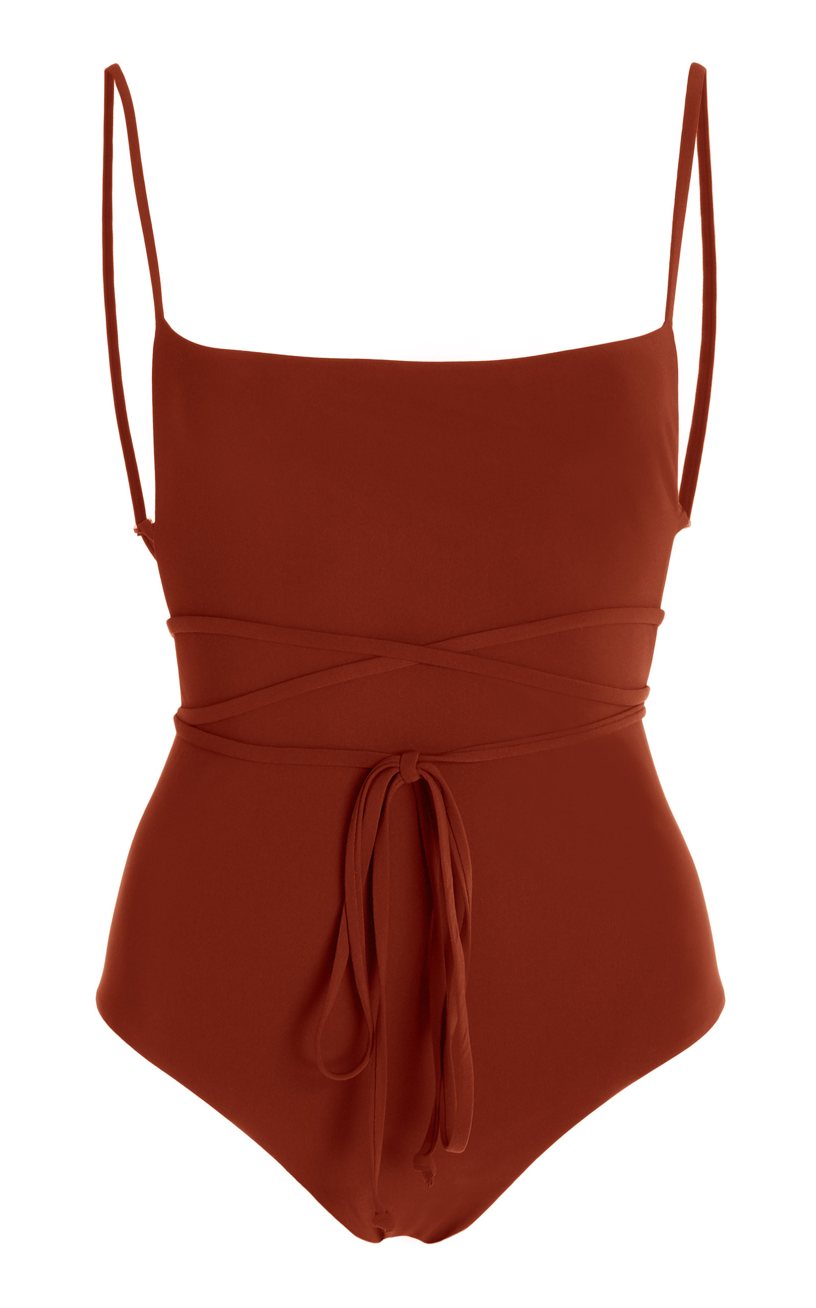 The K.M. Tie-Detailed One-Piece Swimsuit | Moda Operandi (Global)