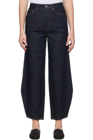 Blue Barrel Jeans | SSENSE