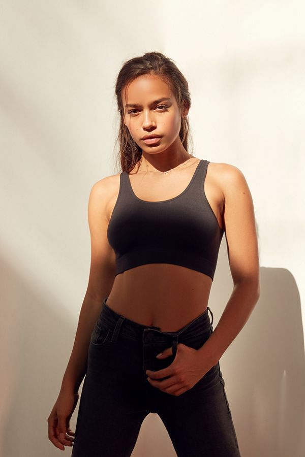 Out From Under Markie Seamless Ribbed Bra | Urban Outfitters US
