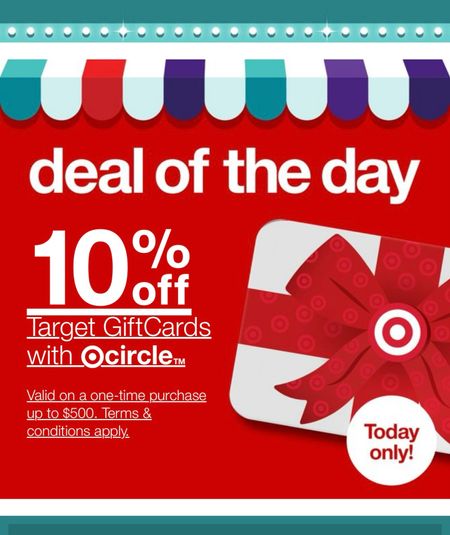 10% off target gift cards!!


#LTKxTarget #LTKGiftGuide #LTKsalealert