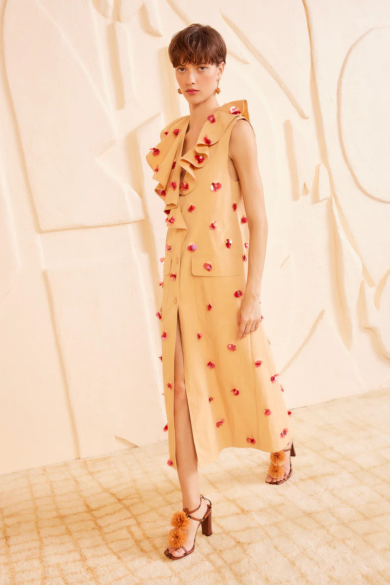 Harper Coat - Desert Khaki | Ulla Johnson