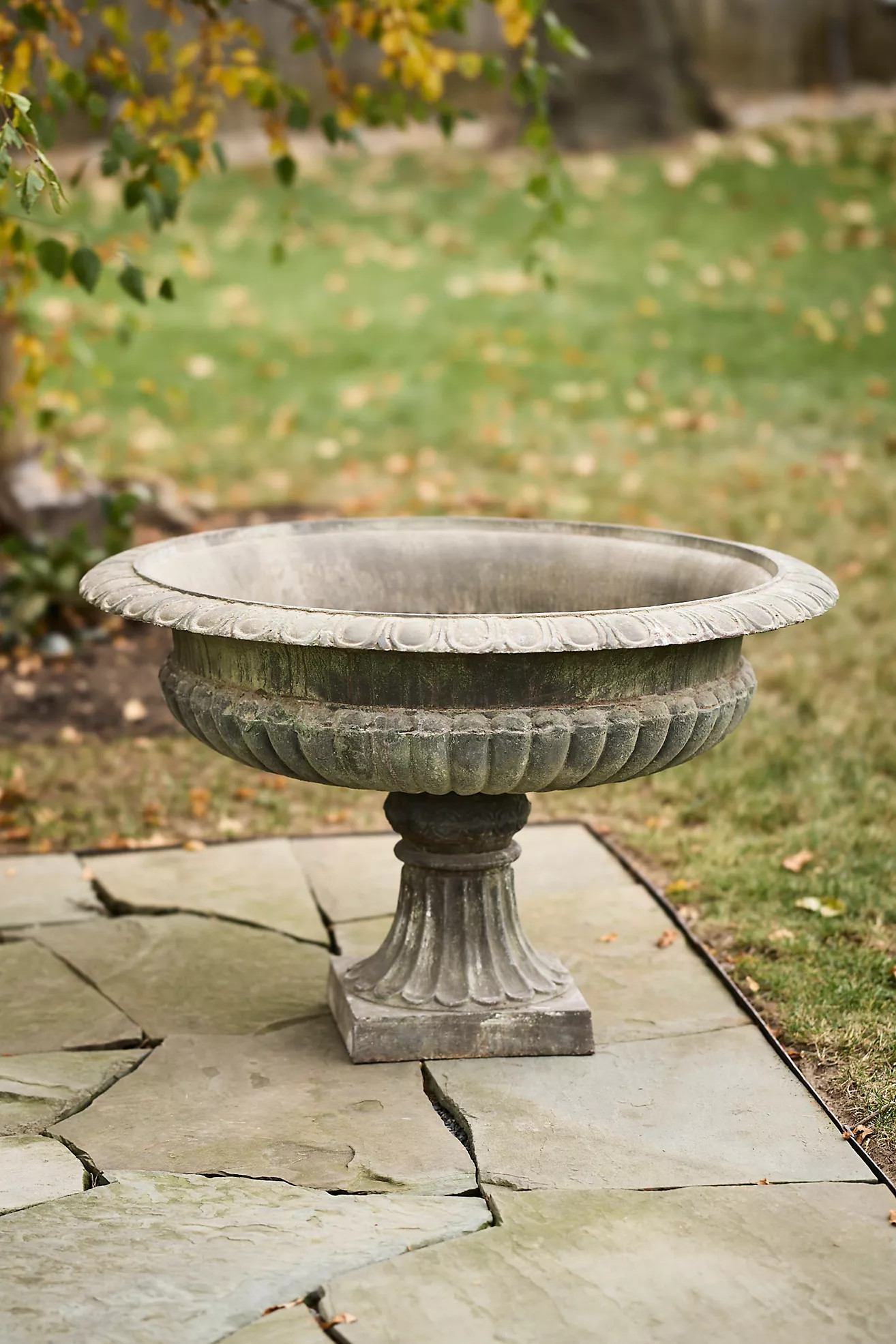 Cast Iron Urn Planter | Anthropologie (US)