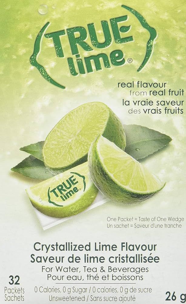 TRUE CITRUS Lime Beverage Powder 32-Count, 26 g | Amazon (CA)