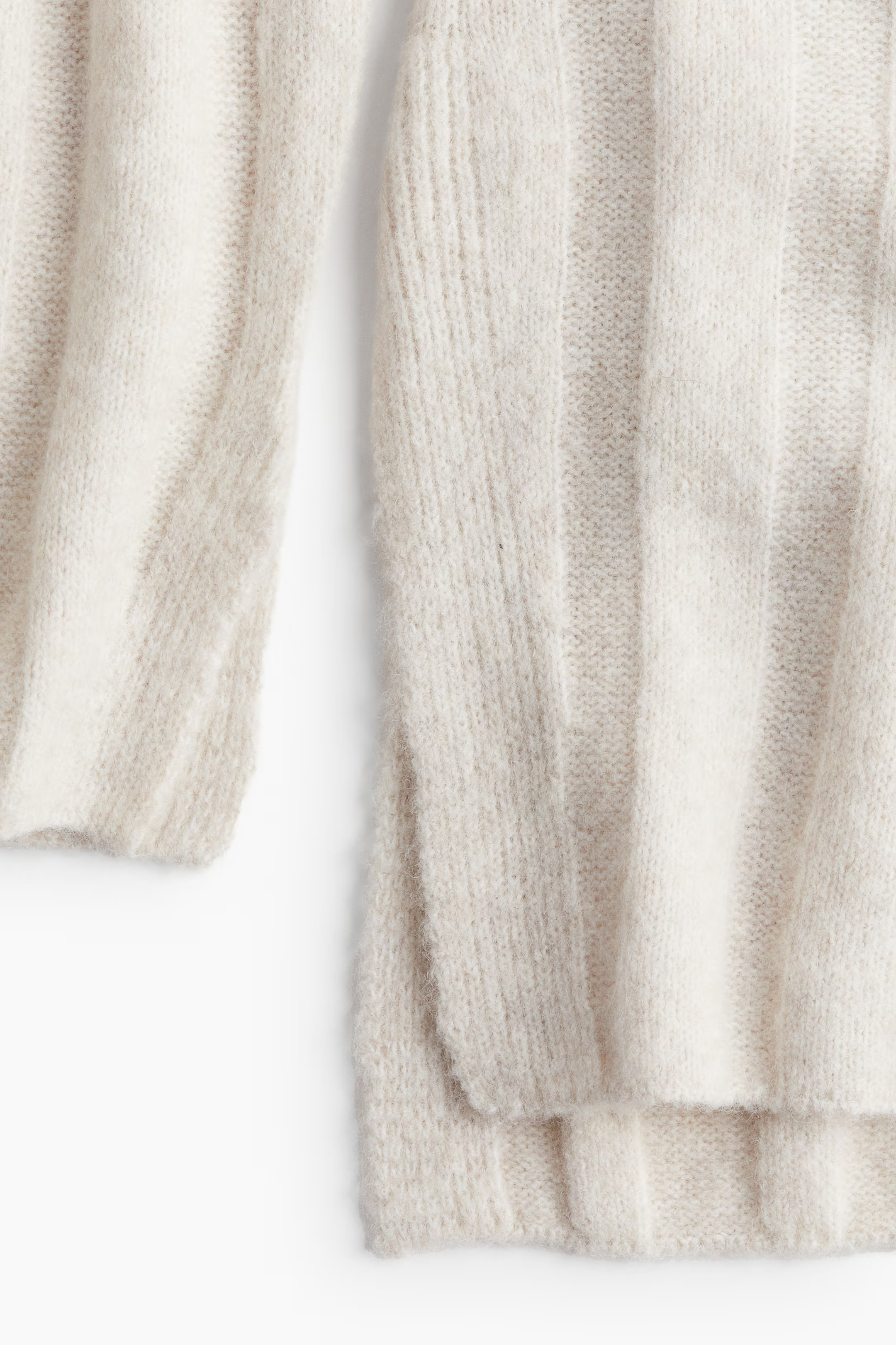 Oversized rib-knit jumper | H&M (UK, MY, IN, SG, PH, TW, HK)