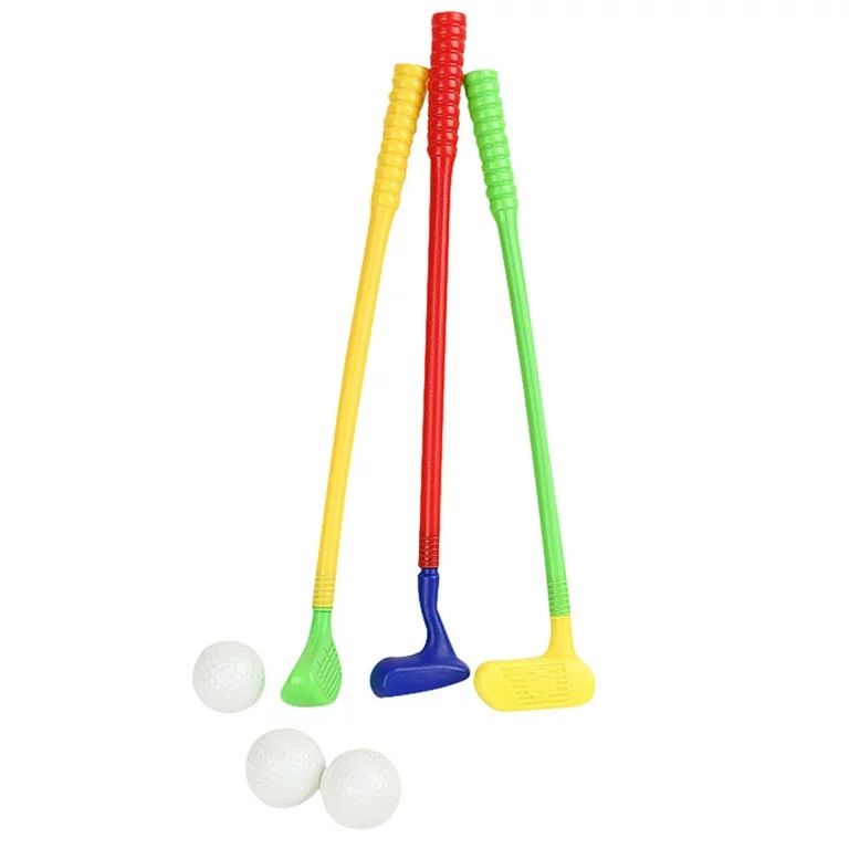Mnycxen Golf Clubs Children Plastic Toys Leisure Sports Mini Golf Club Set | Walmart (US)