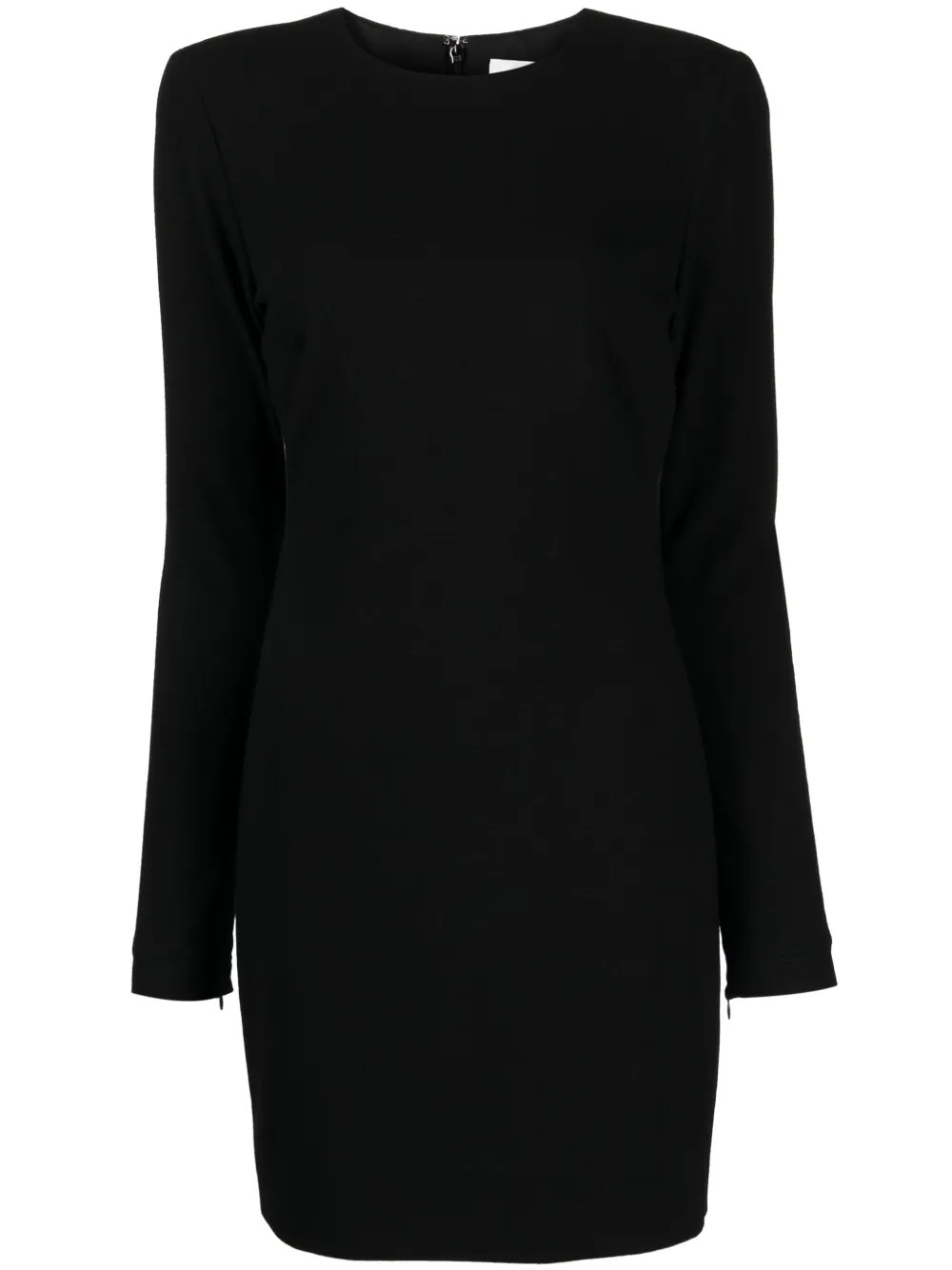crepe virgin-wool blend minidress | Farfetch Global