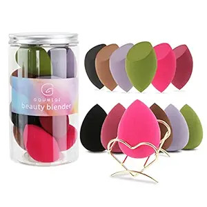 Makeup Sponge,12 Pcs Makeup Sponges Blender Set Beauty Cosmetic Foundation Blending Applicator Pu... | Amazon (US)