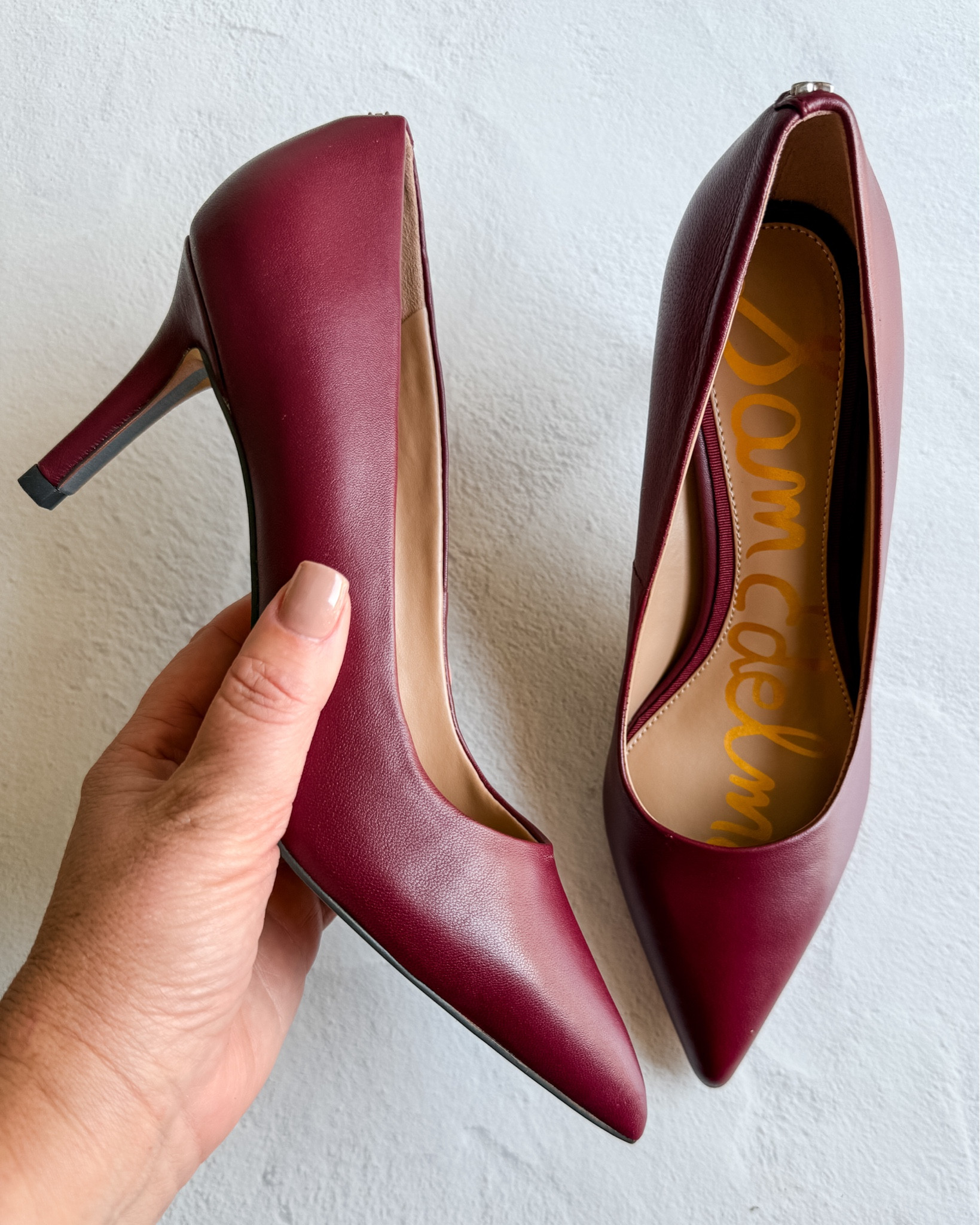 Sam Edelman Burgundy Heels  

 

#LTKStyleTip #LTKWorkwear #LTKShoeCrush