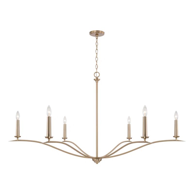 Ensley 6 - Light Dimmable Classic / Traditional Chandelier | Wayfair North America