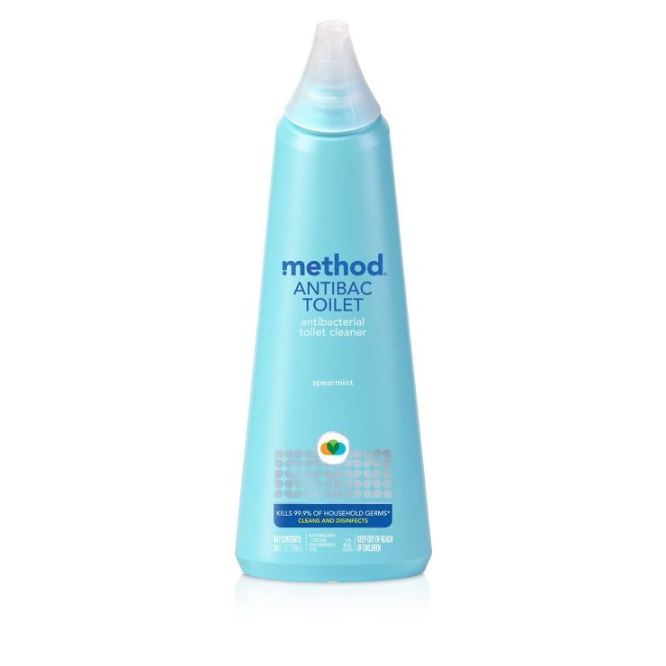 Method Cleaning Products Antibacterial Toilet Bowl Cleaner Spearmint 24 fl oz | Target