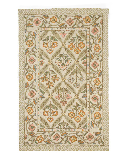 3x5 Hand Tufted Wool Rug | TJ Maxx