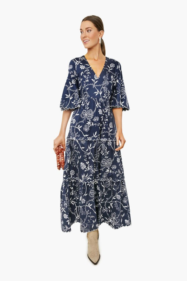 Navy Westwind Ginger Dress | Tuckernuck (US)