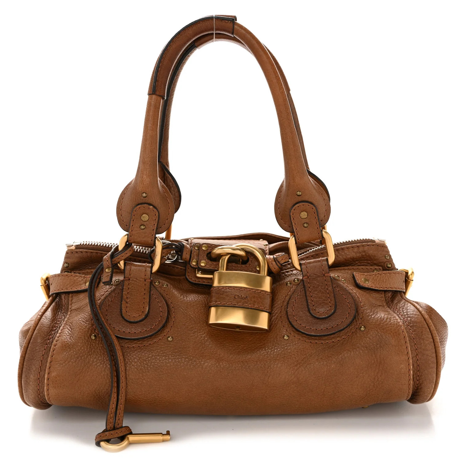 Chloe Calfskin Medium Paddington Satchel Tan 1806003 | FASHIONPHILE (US)