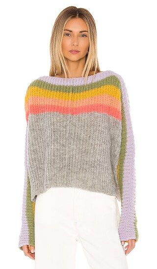 See The Rainbow Sweater in Grey | Revolve Clothing (Global)