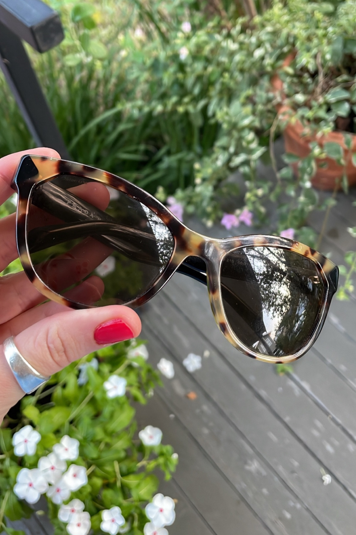 Prada Cat Eye Sunglasses SP21