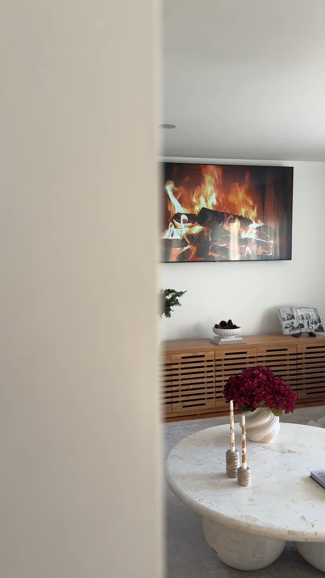 Elevate your living space with the breathtaking Ingrid 84" slatted oak media console from @hernest_official Crafted with exquisite attention to detail, this stunning piece not only boasts ample storage but also serves as a striking centerpiece that radiates warmth and elegance. Discover the perfect blend of beauty and functionality, your home deserves it! 

Product Name: Ingrid 84" Slatted Oak Media Console
Product Color: Natural Oak
Product SKU Code: SKU8582
Product Link: https://www.lkt.ink/s/fQvq 

*Link in bio
Hashtags: #WinterAtHernest #HernestforChristmas #MyHernestHome