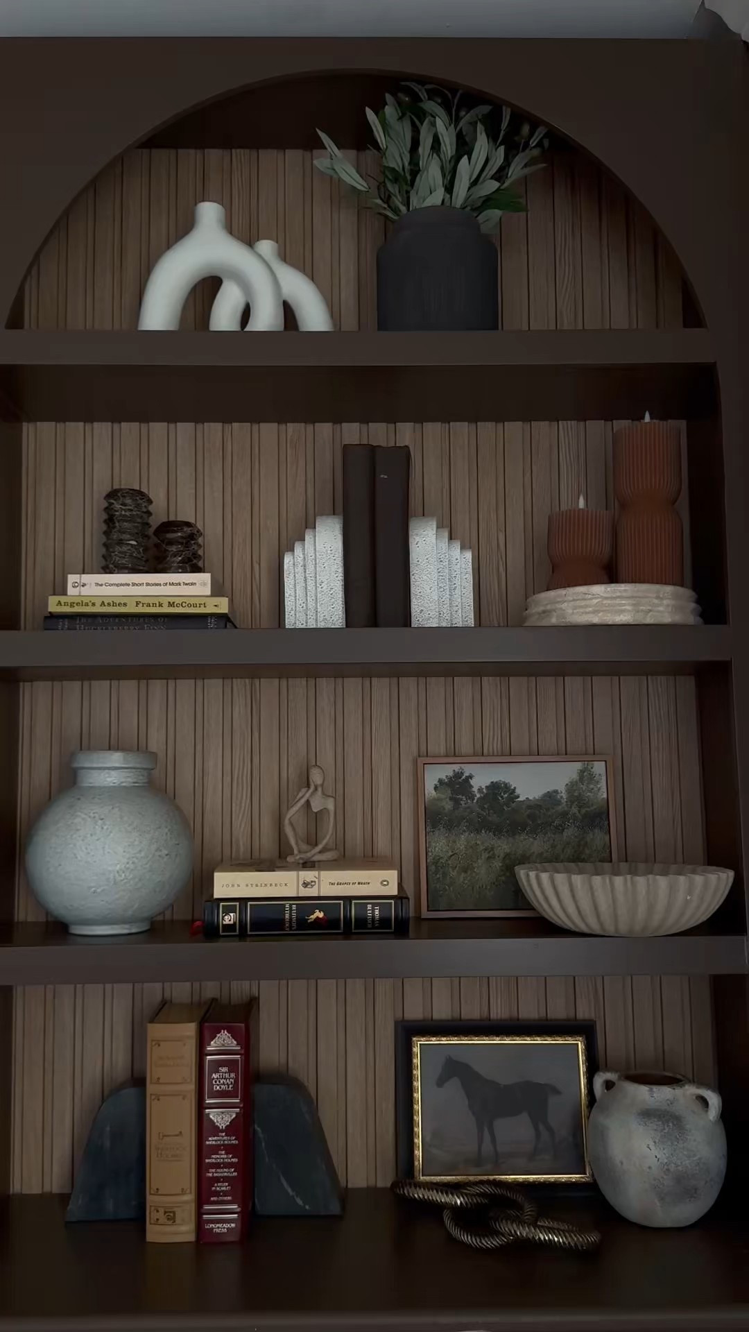 Styling a bookcase is all about balance—mixing texture, height, and intentional negative space to create a collected, elevated look. I layered neutral decor, sculptural accents, and design books to keep this shelf feeling warm, curated, and lived-in rather than overstyled. The key is varying scale, adding organic materials like wood and ceramic, and leaving room for the eye to rest. These Amazon finds are affordable decor for an elevated home, making it easy to achieve an organic modern look without overspending. Timeless, versatile pieces that can be refreshed seasonally and styled throughout your home.

Bookcase styling ideas, shelf styling tips, bookshelf decor, how to style a bookcase, shelf decor ideas, modern bookshelf styling, organic modern decor, neutral home decor, minimalist shelf styling, modern home styling, elevated home decor, curated home aesthetic, affordable home decor, Amazon home decor finds, neutral decor accents, sculptural decor objects, ceramic vases, decorative books, living room decor ideas, home styling inspiration, interior design details, cozy modern home, LTK home decor, LTK finds, Pinterest home decor, interior styling inspiration

#BookcaseStyling
#ShelfStyling
#BookshelfDecor
#OrganicModern
#NeutralHomeDecor
#ModernHomeStyle
#CuratedHome
#ElevatedInteriors
#HomeDecorInspo
#InteriorDetails

#LTKFinds
#AmazonHomeFinds
#DecorInspiration
#MinimalHome
#targetfinds

#LTKHome #LTKHome #LTKFindsUnder50 #LTKFindsUnder100