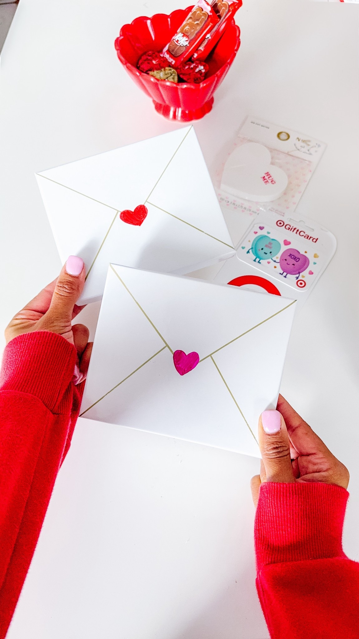 Envelope Valentine’s gift idea! 
