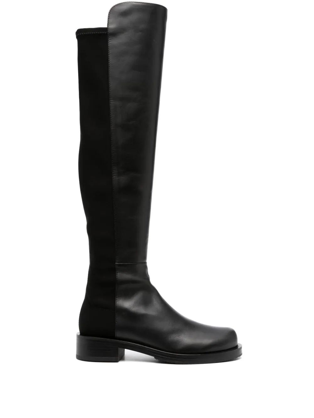 Stuart Weitzman 5050 Bold 35mm Leather Boot - Farfetch | Farfetch Global