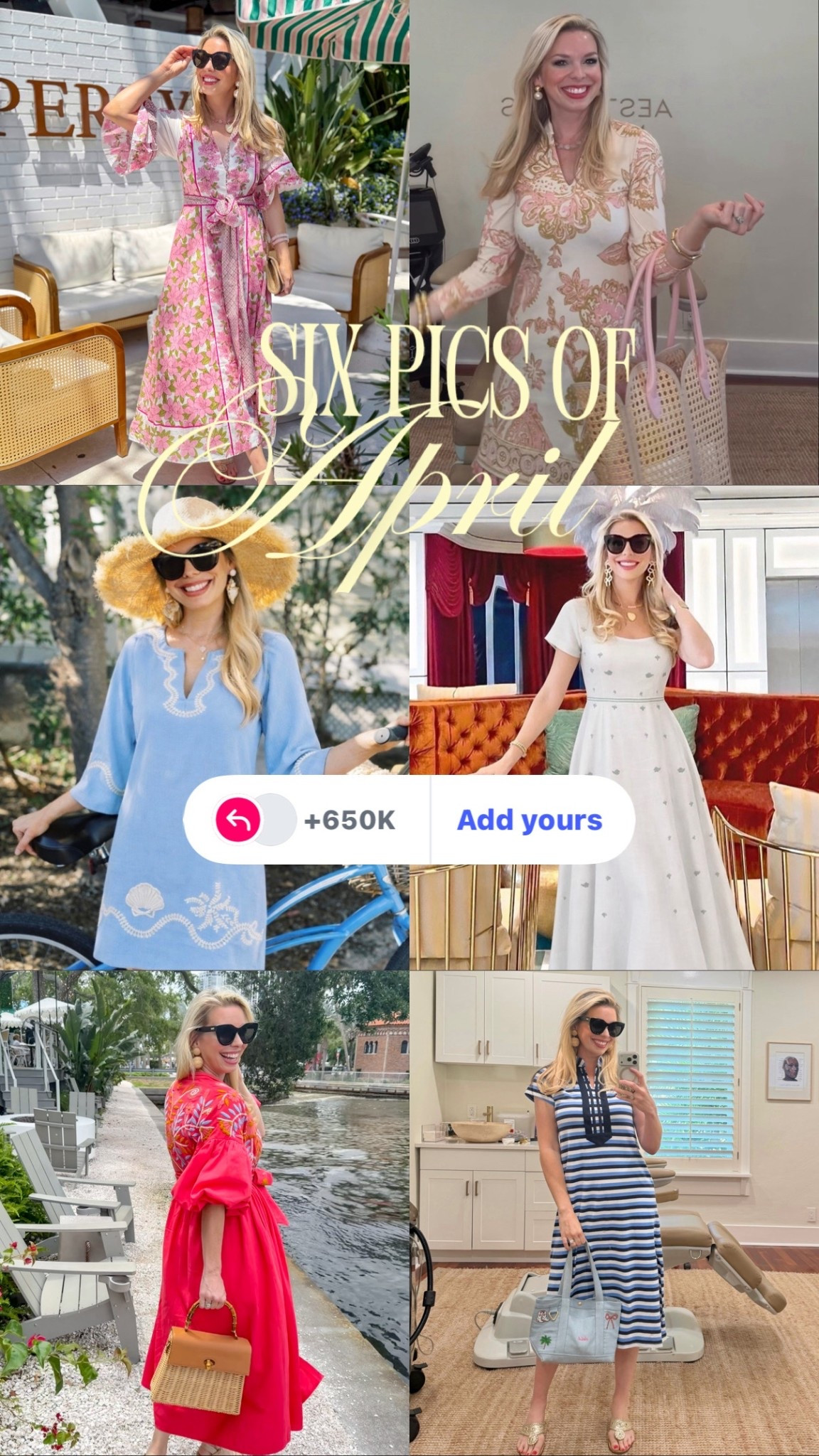 April style files 
Prettt dresses living their best lives

#LTKootd #LTKmomlife #LTKSeasonal