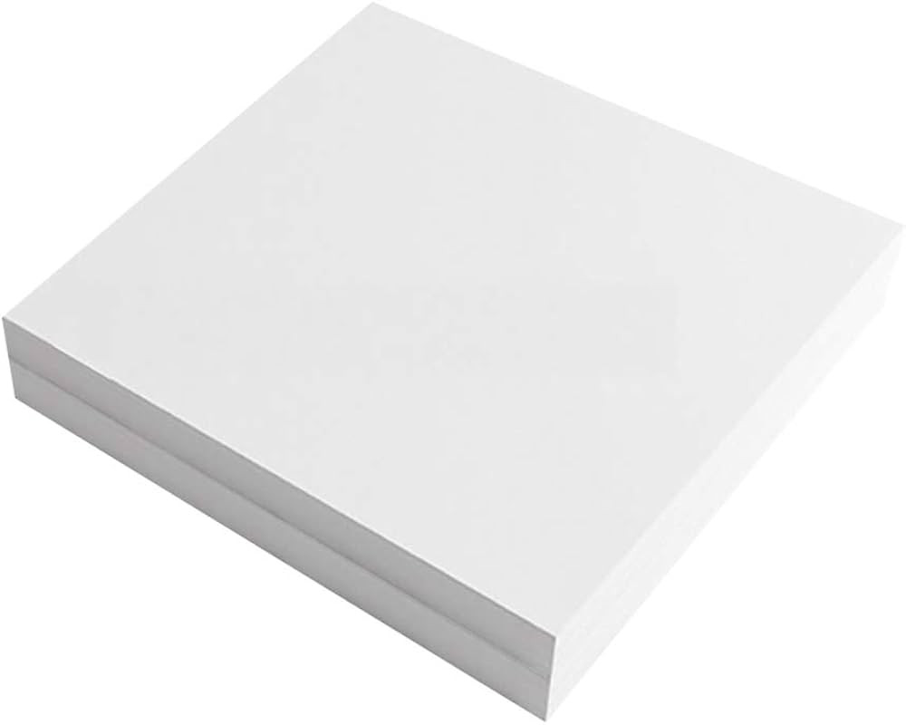 Tear Away Stabilizer for Embroidery Backing 8"x8" - 100 Precut Sheets, Seneme Medium 1.8oz Embroi... | Amazon (US)