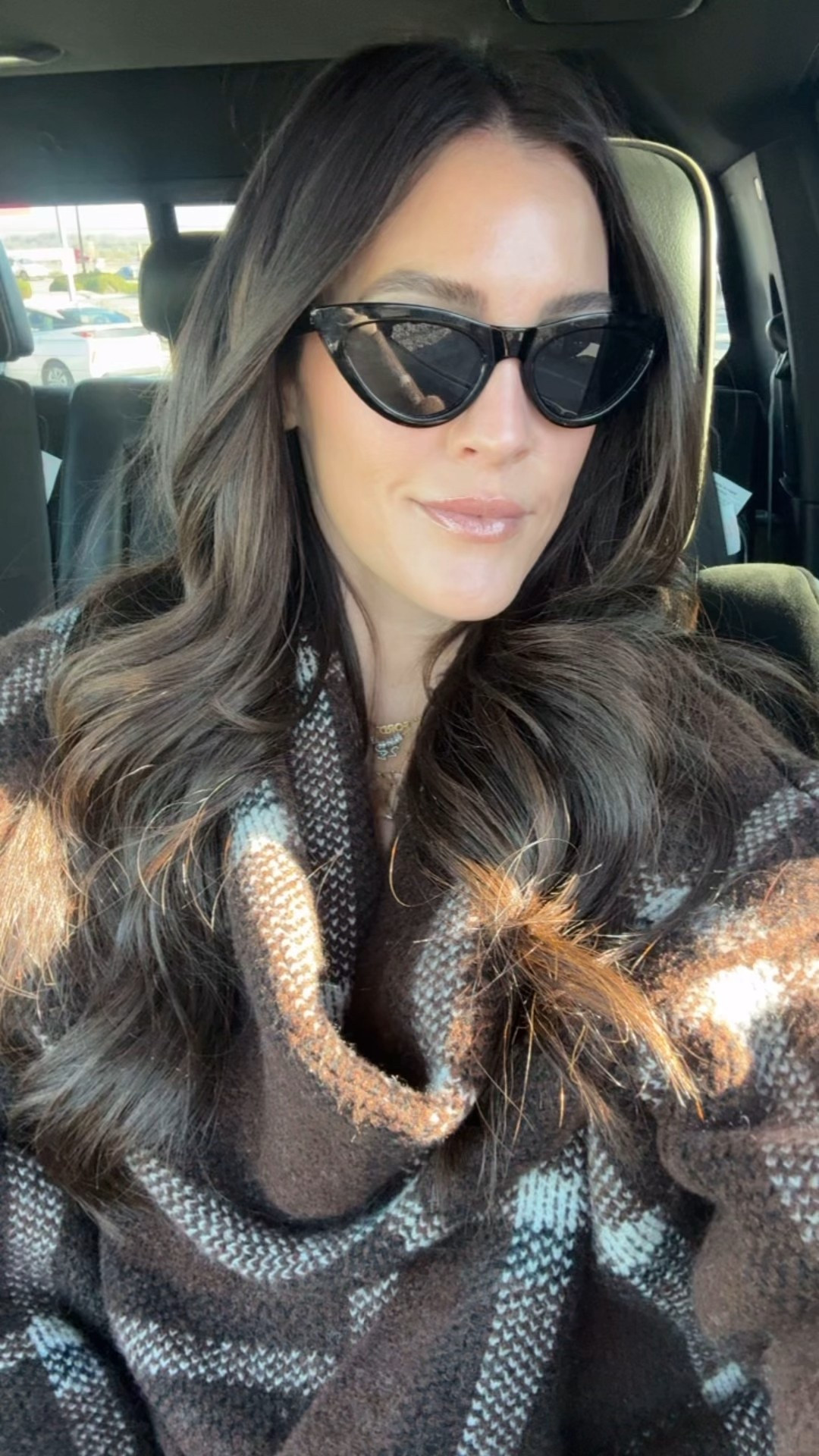 New brown fall scarf jacket from
Zara 🤎 wearing a small 

Fall outfit 

#LTKSeasonal