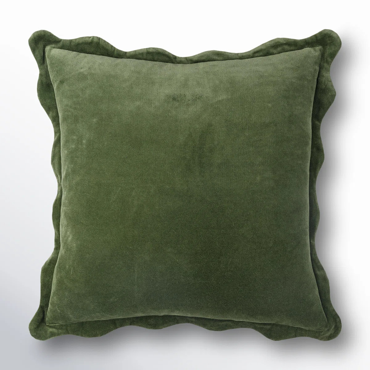 Collier Scalloped Edges Cotton Throw Pillow | Wayfair North America
