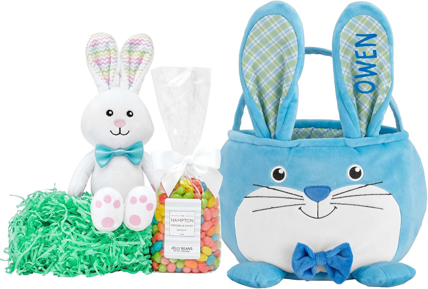 Let's Make Memories Personalized Easter Basket for Kids - Plush Furry Critter - For Boys and Girl... | Amazon (US)