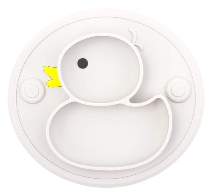 Lightening Corp Baby Plate Silicone Toddler Plates Suction Placemat Divided Dishes for Kids and I... | Amazon (US)