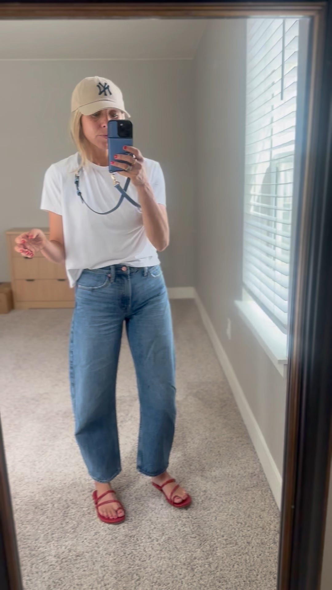 My idea of a perfect mom outfit! I LOVE these barrel jeans and this top is the perfect boxy fit. 

#LTKStyleTip #LTKSeasonal