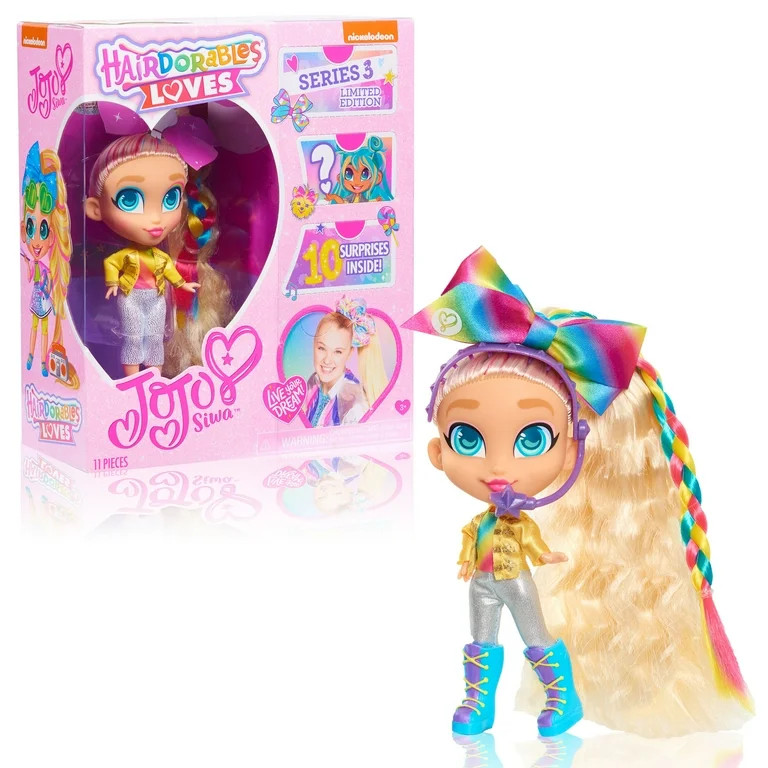 Hairdorables Loves JoJo Siwa, Kids Toys for Ages 3 up | Walmart (US)