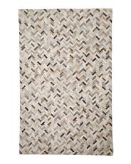 5x8 Haircalf Hand Stitched Rug | Home | Marshalls | Marshalls