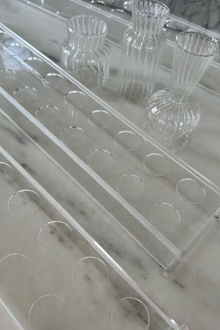 Acrylic, floral, centerpieces, and dainty glass vases


#LTKhome #LTKFind