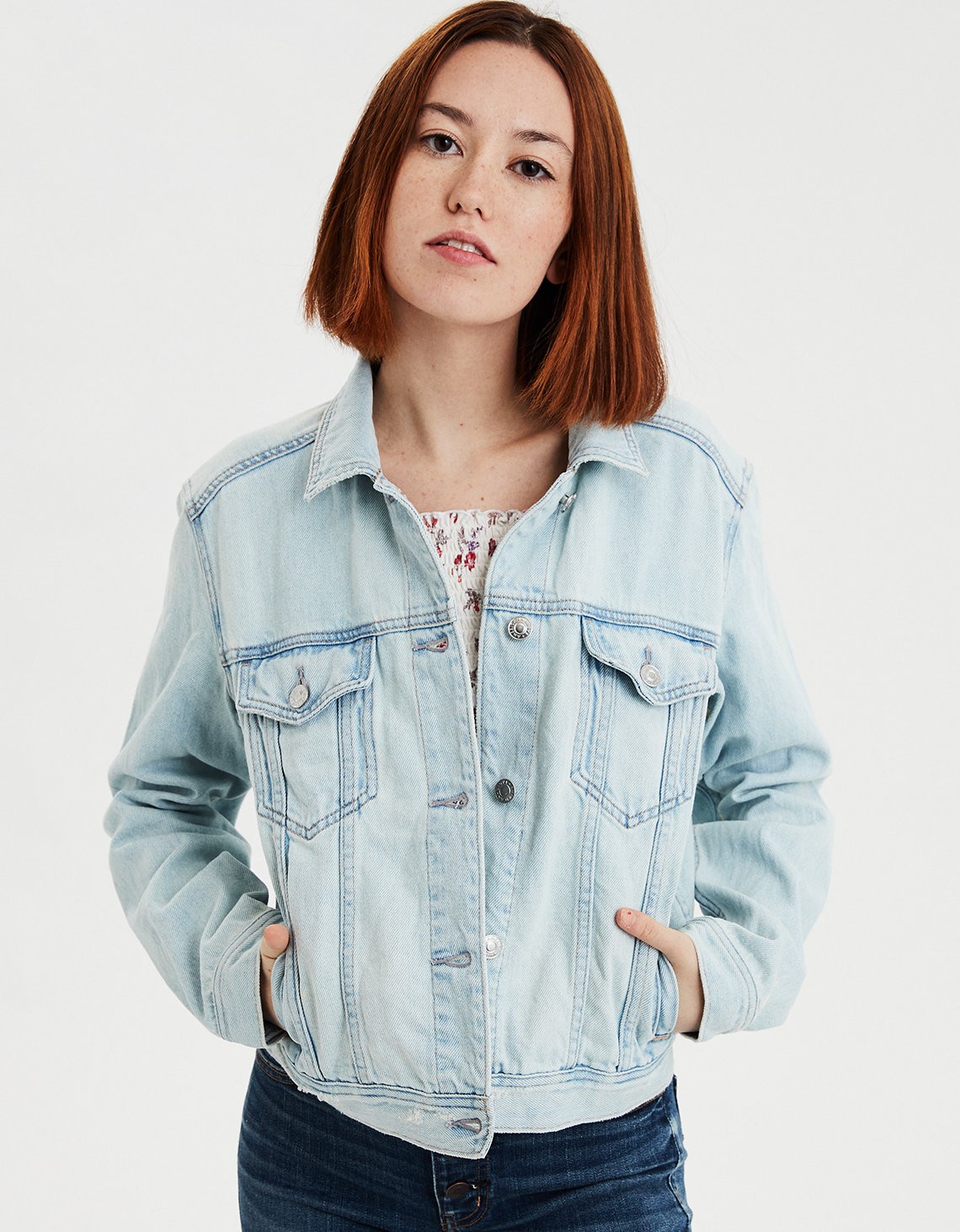 AE Classic Denim Jacket | American Eagle Outfitters (US & CA)