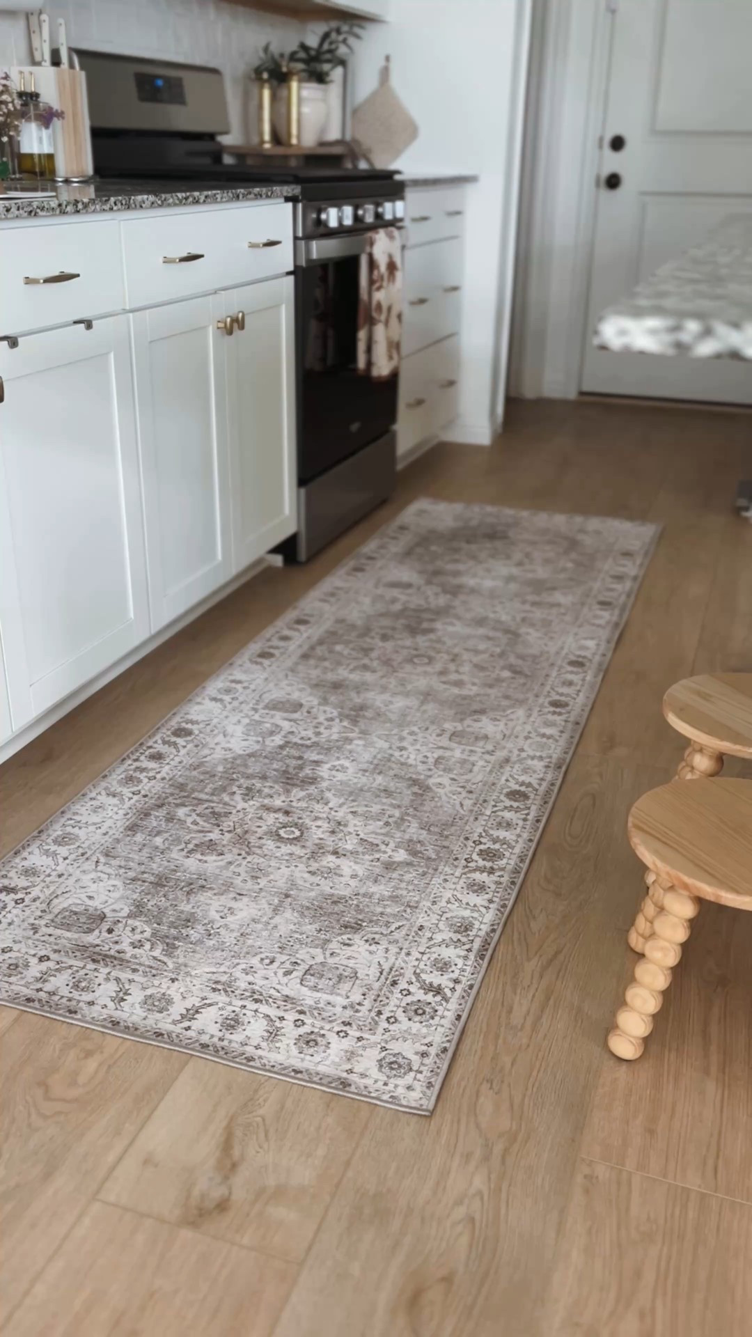 Been loving this beautiful washable rug! 🤍🫧





#home #decor #rug #kitchen #bathroom #interior #stool #styling #neutral #amazon #finds

#LTKHome #LTKFindsUnder100 #LTKStyleTip