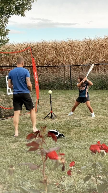 This batting net is only $63 right now and it’s helping Mariah practice softball! She got a great hit this past weekend! This would make a great hit for kids in baseball or softball!  Boys gifts - girls gifts Walmart sports - Walmart find 

#LTKkids #LTKGiftGuide #LTKsalealert