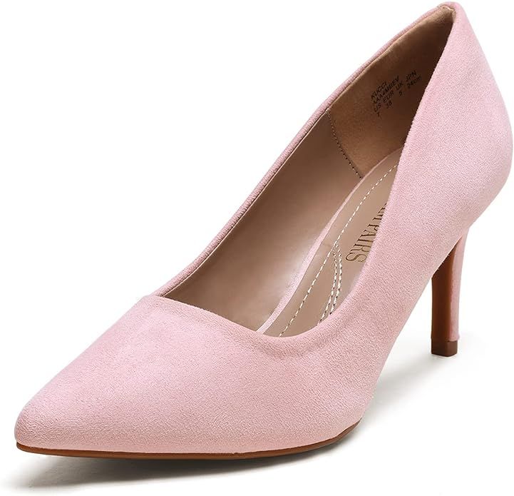 DREAM PAIRS Women's Kucci Classic Fashion Pointed Toe High Heel Dress Pumps Shoes | Amazon (US)