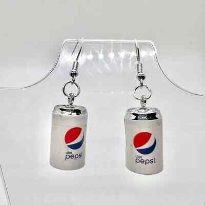 Diet Pepsi Earrings - Soda Can Earrings - Drink Earrings - Food Earrings  | eBay | eBay US