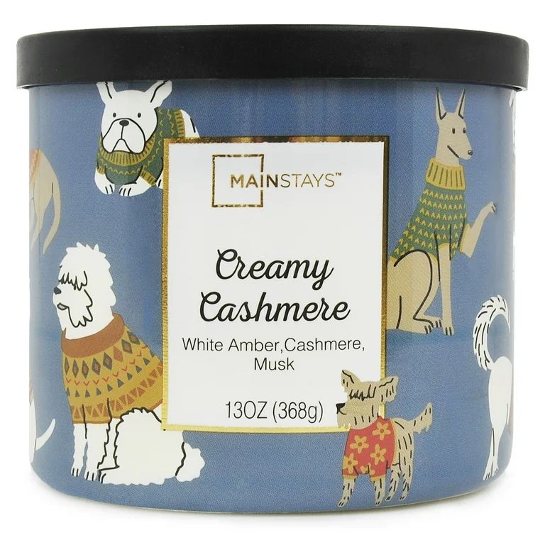 Mainstays Creamy Cashmere Fall Candle, 13 ounce | Walmart (US)