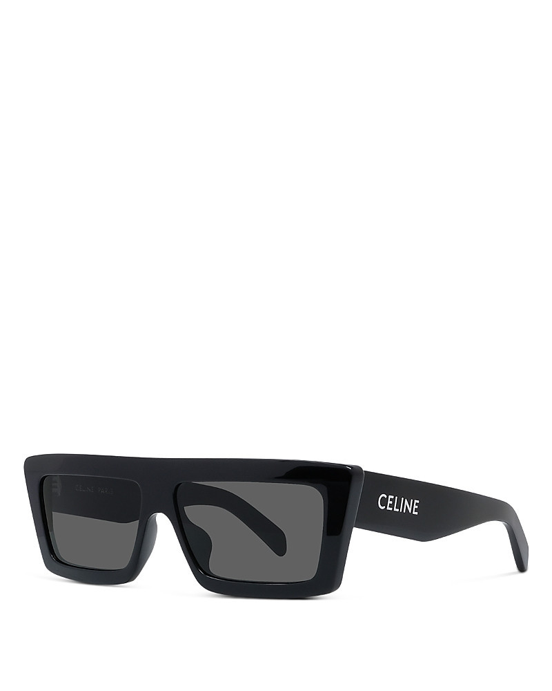 Celine Monochroms Rectangular Sunglasses, 57mm | Bloomingdale's (US)