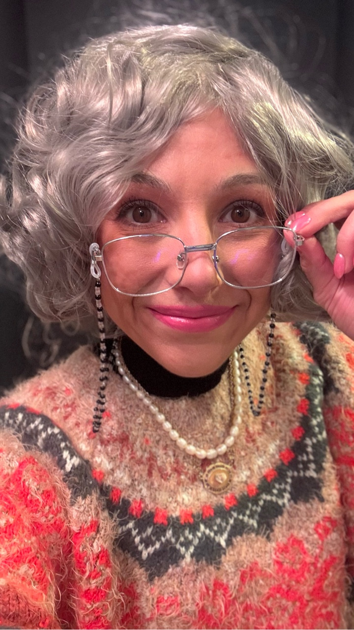 *I did not create this video* BUT wanted to share what I wore for a “Granny” themed birthday party 🤣 and also how much fun you will have! Get your friends, create a name and bio and have so much fun!! Also have to admit my sweater is actually one I own and like but as far as what’s in my closet, it was my closest option to a granny outfit 😂
Birthday party idea
Girls night out
Bachelorette party 
Birthday theme
Grannies gone wild 

#LTKstorytime #LTKvlog #LTKgrwm