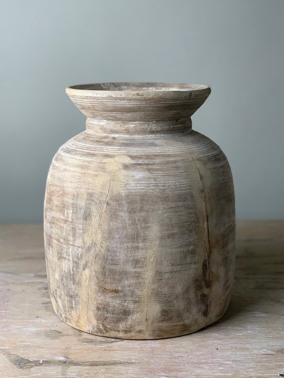 Sun bleached Wooden Vessel {B} (Free Shipping) | Etsy (US)