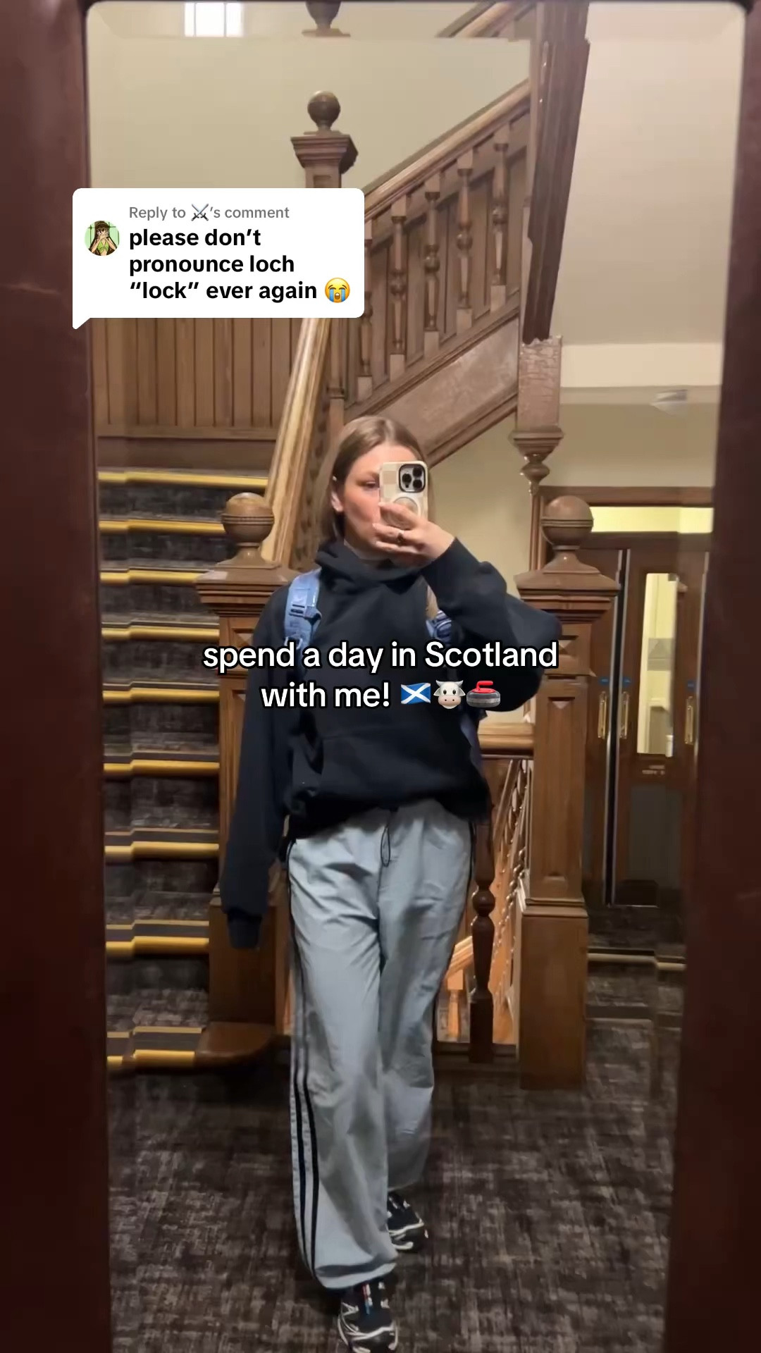 comfy and cute fit for a day in the highlands 🐮🥌🏴󠁧󠁢󠁳󠁣󠁴󠁿
