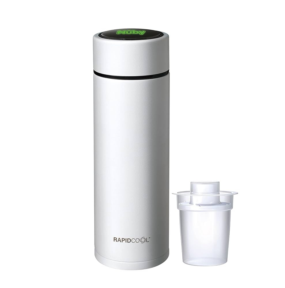 Nuby RapidCool Portable Baby Bottle Maker, Prepare A Formula Feed in Just 2 Minutes, Ideal for Tr... | Amazon (UK)